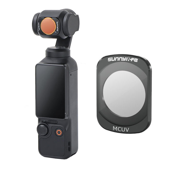 Sunnylife 3 In 1 Nd16 Camera Lens Filter For Dji Osmo Pocket No Gimbal Reset Mcuv Camera Drone Accessories