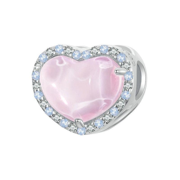 925 Sterling Silver Diy Love Beads For Valentine's Day In Charms & Pendants