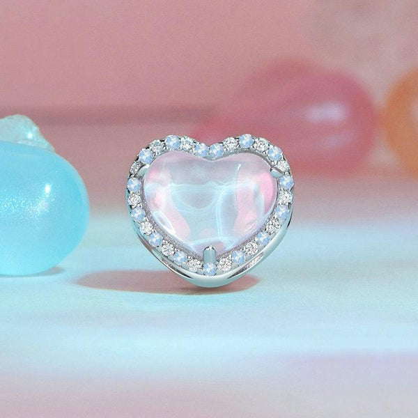 925 Sterling Silver Diy Love Beads For Valentine's Day In Charms & Pendants