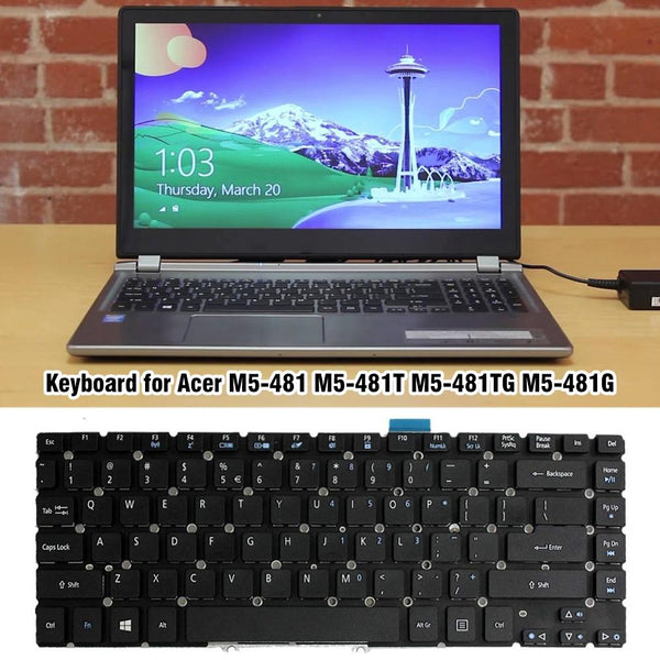 Keyboard For Laptops Compact And Durable Acer Vn7 572 / Vn7 572G Other Components & Parts