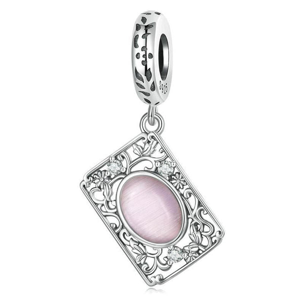 Veile Studios 925 Sterling Silver Zircon Square Tag Bracelet In Bracelets