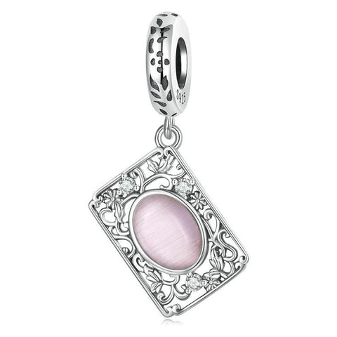 925 Sterling Silver Zircon Square Tag Bracelet In Bracelets