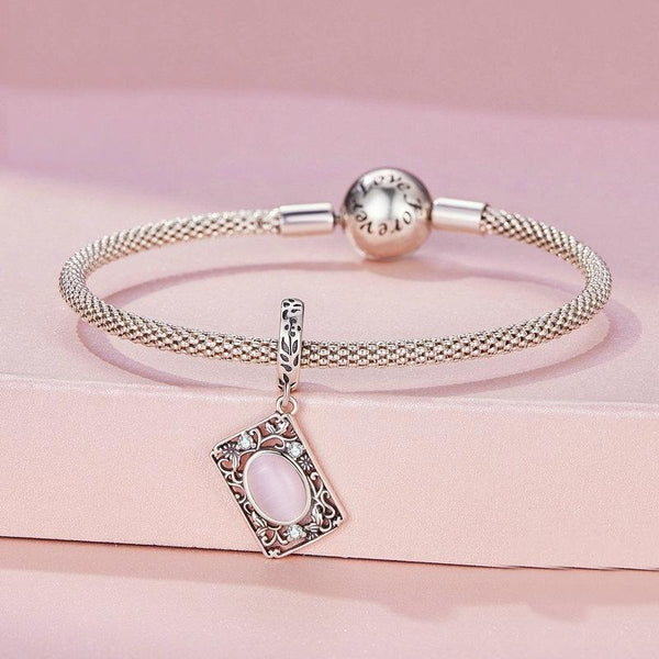 Veile Studios 925 Sterling Silver Zircon Square Tag Bracelet In Bracelets