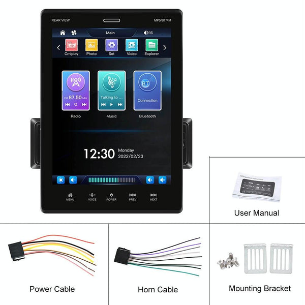 9.5 Inch Carplay Mp5 Player Size Other Car Audio