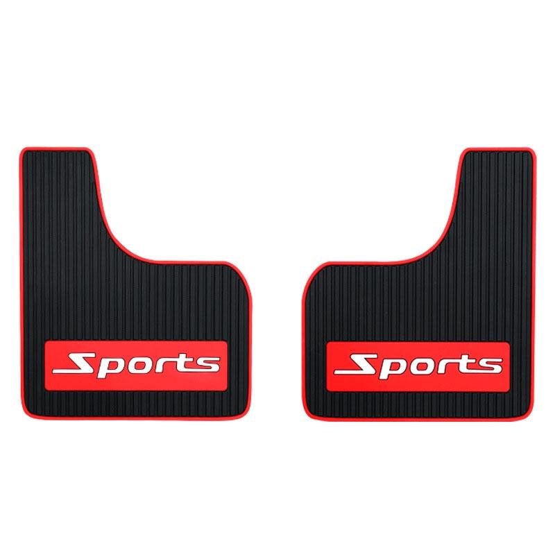 2Pcs Car Tire Mud Flap Modification Plastic Anti Splash Fender Guard Sports Fenders & Mud Guards