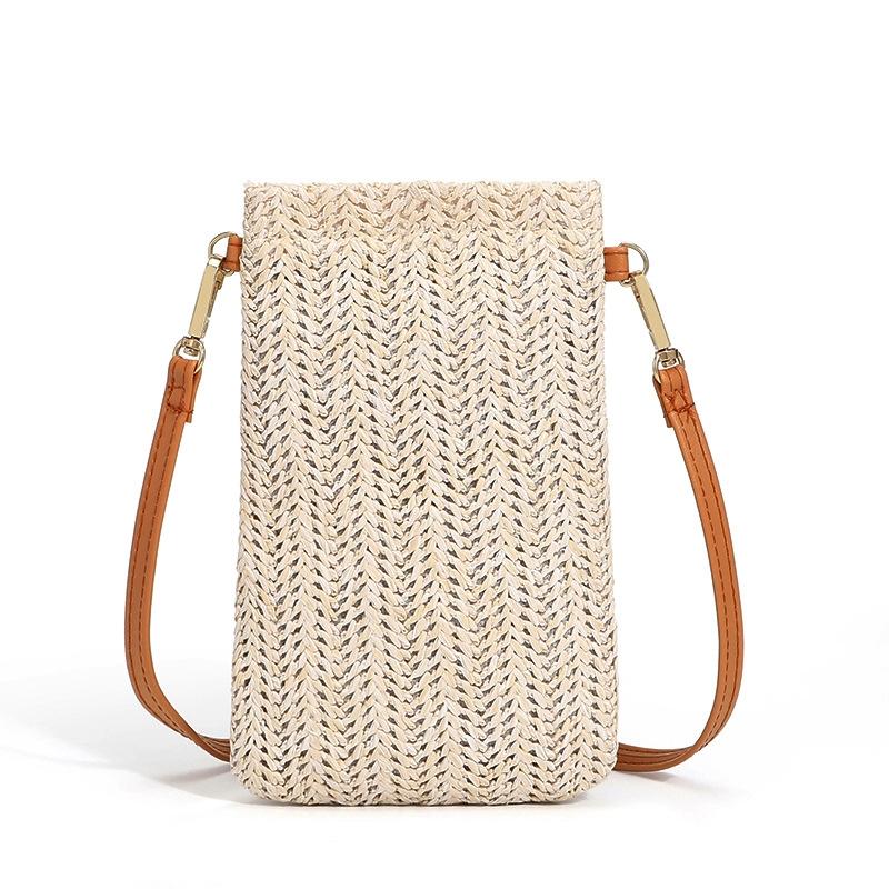 Beach Bag One Shoulder Straw Purse For Summer Fun Women's Bags & Handbags