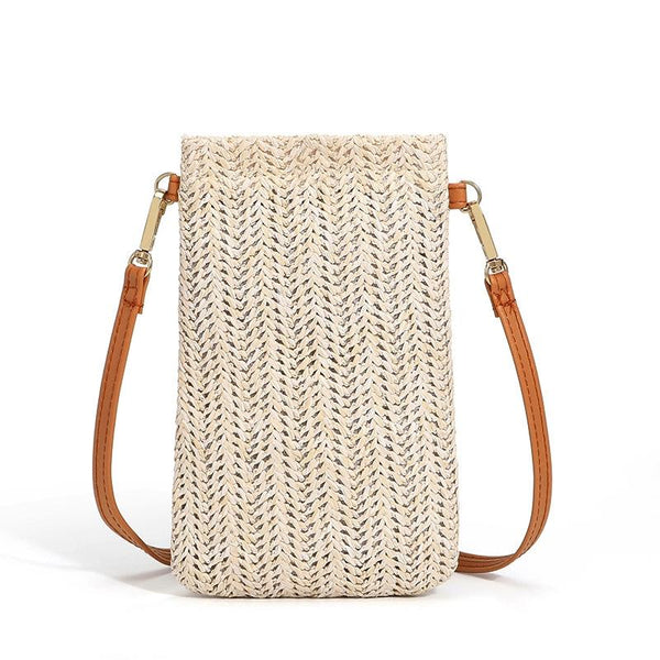 Beach Bag One Shoulder Straw Purse For Summer Fun Women's Bags & Handbags