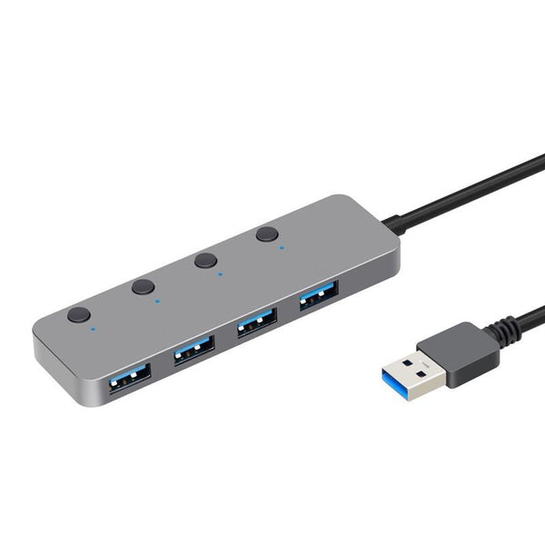 Usb 3.0 4 Port Type C Aluminum Alloy Hub 30Cm Cable Usb Cables Hubs & Adapters