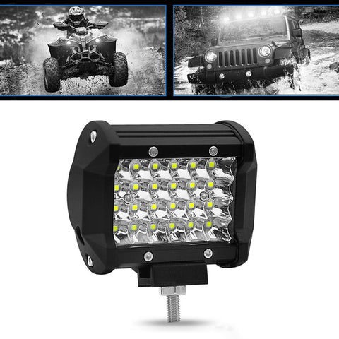 4 Inch 18W 1800Lm Row Led Strip Light Working Refit Off Road Vehicle Lamp Roof Led Car Lights
