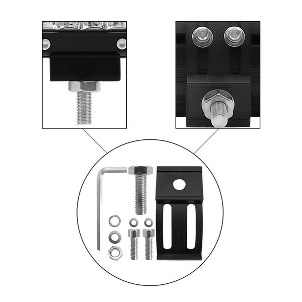 4 Inch 18W 1800Lm Row Led Strip Light Working Refit Off Road Vehicle Lamp Roof Led Car Lights