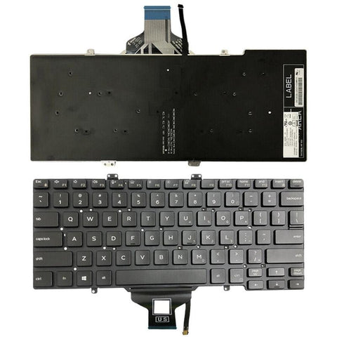 Backlit Keyboard For Us Version Devices Dell Latitude 7400 / 3400 Keyboards & Keypads
