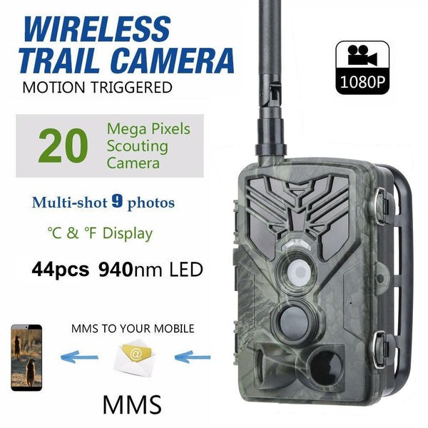 Outdoor 4G Night Vision Trail Camera With Infrared Digital Cameras
