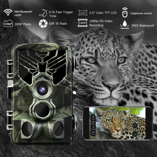 Outdoor 4G Night Vision Trail Camera With Infrared Digital Cameras