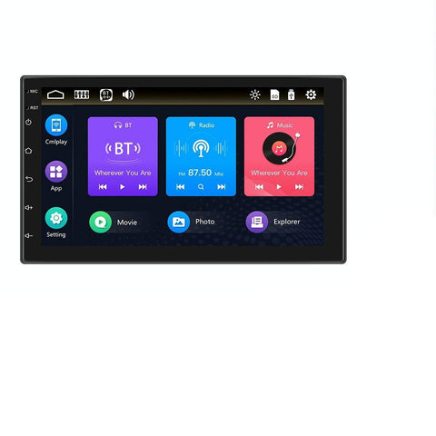 7 Inch Touch Dual Ingot Mp5 Bluetooth Player Universal Style Button Colour Other Car Audio