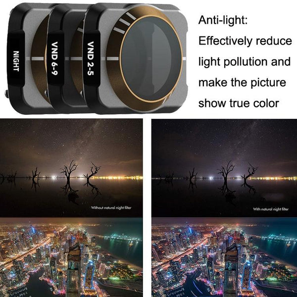 Parallel Motion Camera Filter For Dji Mavic Air 2 Uv Style Filters