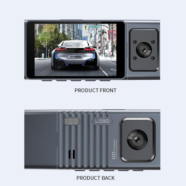3 In 1 Car Dash Cam With Wifi 1080P Night Vision Ips Screen 32Gb Car Audio In Dash Units