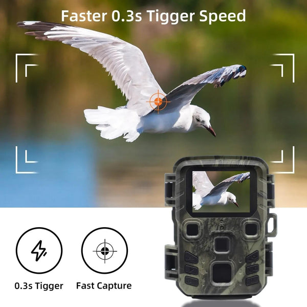 20Mp Trail Camera With Night Vision And Wildlife Scouting Digital Cameras