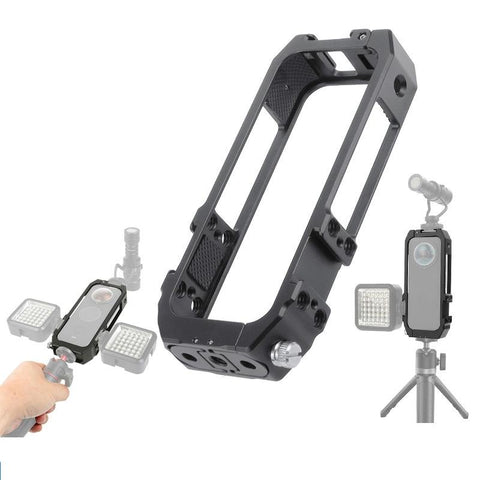 Metal Camera Cage With Cold Shoe For Vertical Protection Camera Cases Bags & Covers