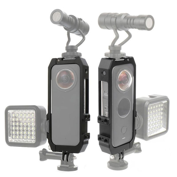 Metal Camera Cage With Cold Shoe For Vertical Protection Camera Cases Bags & Covers