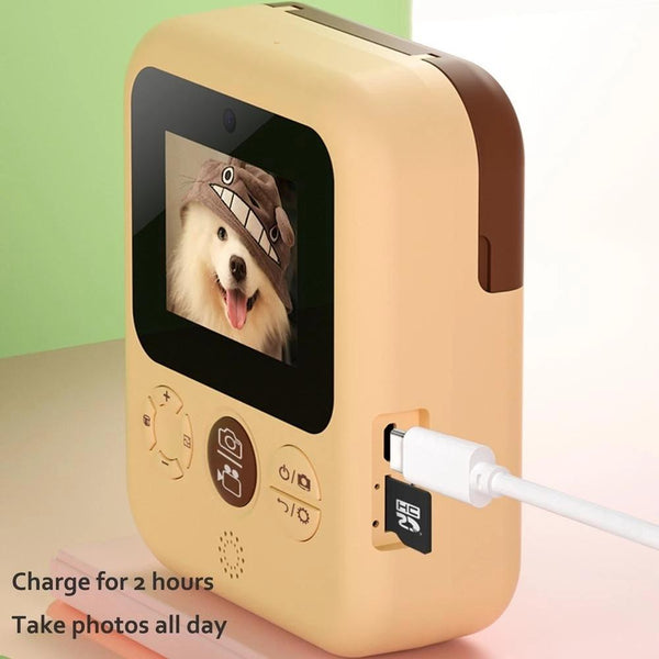 2.4 Inch Hd Screen Children Instant Camera With Dual Cameras And No Memory Card Digital Cameras