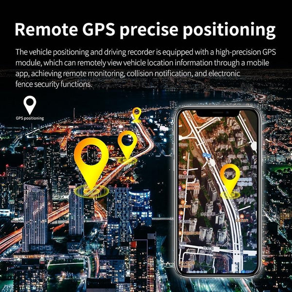 High Definition Car Wifi Dash Cam With Night Vision 2K Dual Recording 2K+720P Rear View Monitors/Cams & Kits