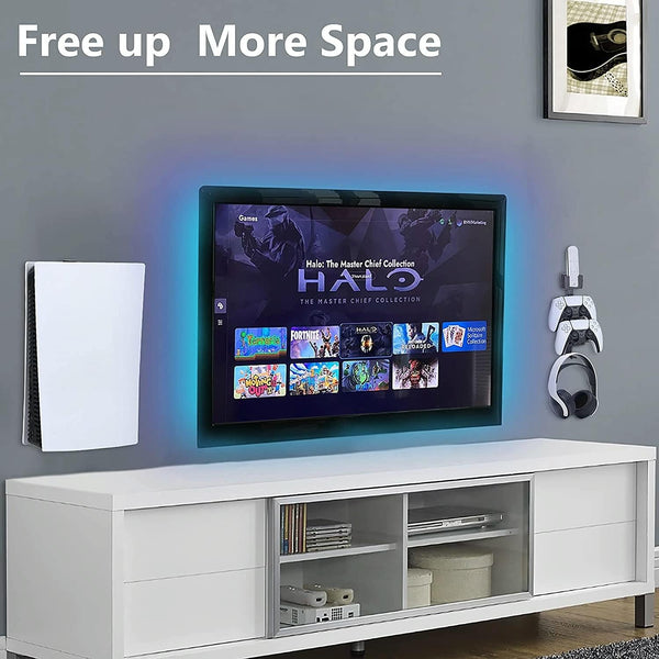 Universal Wall Mount For Ps5 Console No Headset Handle Included With Bracket Other Video Game Accessories