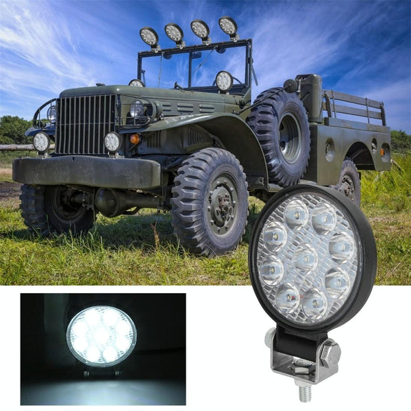 3 Inch 6.3W 6000K Led Round Light 10 30V Offroad Truck Car Fog Work Spotlight Led Car Lights