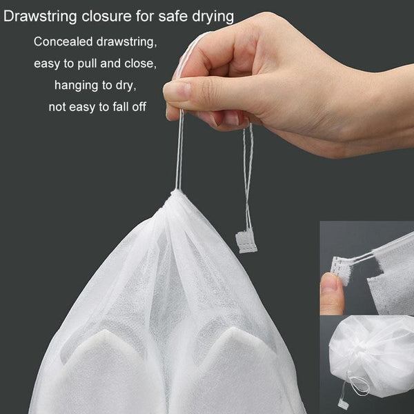 50 Pcs Thickened Non Woven Shoe Storage Bag Portable & Sunscreen 50Pcs /Pack 24X38cm Small Shoe Bags
