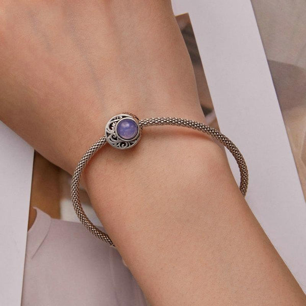 925 Sterling Silver Opal Moonlight Beaded Bracelet Bracelets