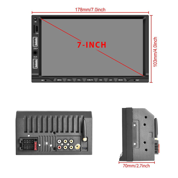 7 Inch Car Mp5 Player Carplay / Android Auto Mirror Link Bluetooth Edition Other Car Audio