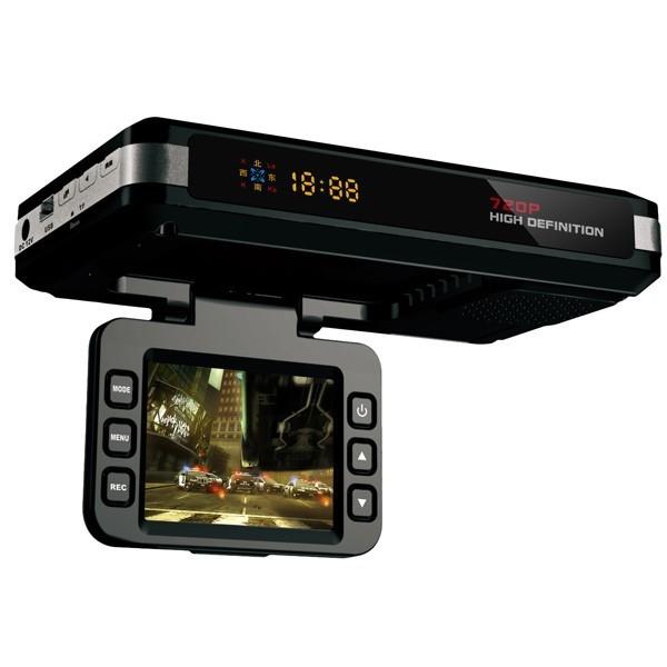 2.0 Lcd Radar Detector Dvr With Laser Locator Technology Logger Hd 720P 30Fps Rear View Monitors/Cams & Kits