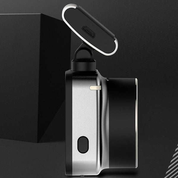 Hd Dual Lens Night Vision Driving Recorder Hidden Design Video In Dash Units W/O Gps