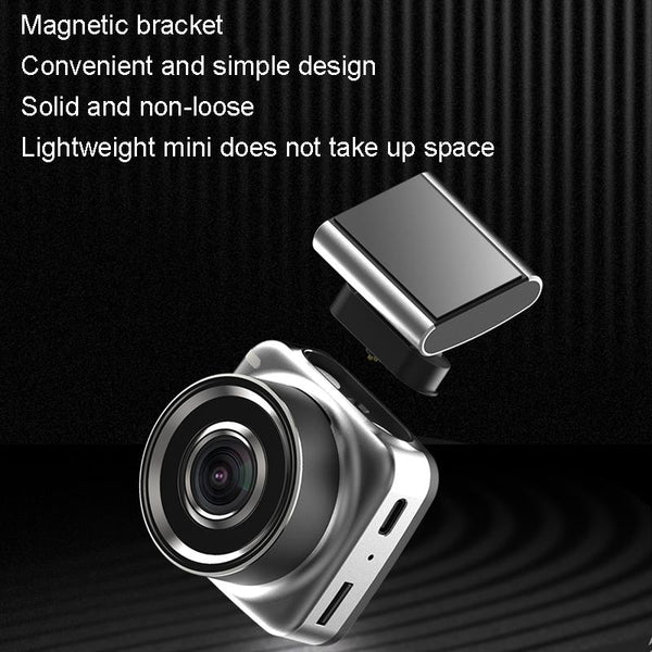 Hd Dual Lens Night Vision Driving Recorder Hidden Design Video In Dash Units W/O Gps