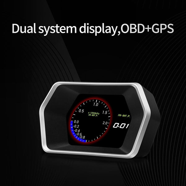 Car Hud Head Up Display Gps Speed Meter Obd2 Fault Code Eliminator Other Instruments & Gauges