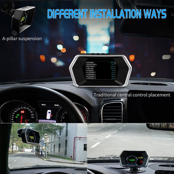 Car Hud Head Up Display Gps Speed Meter Obd2 Fault Code Eliminator Other Instruments & Gauges
