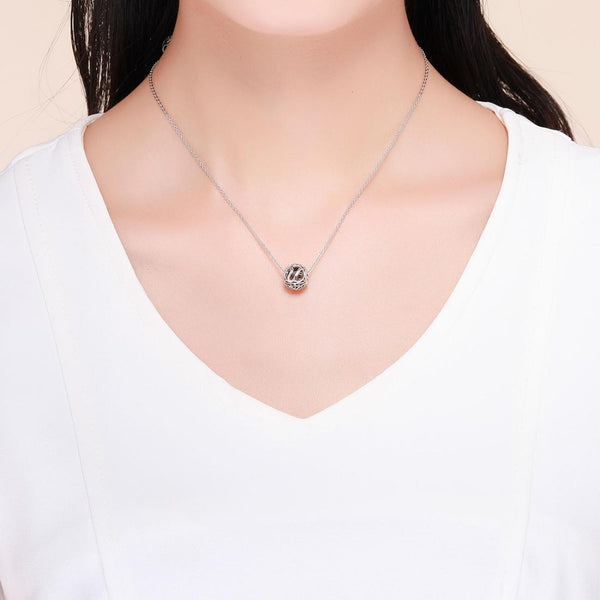 925 Sterling Silver Personalized Letter Beads For Diy Bracelets & Necklaces Style U Charms & Pendants