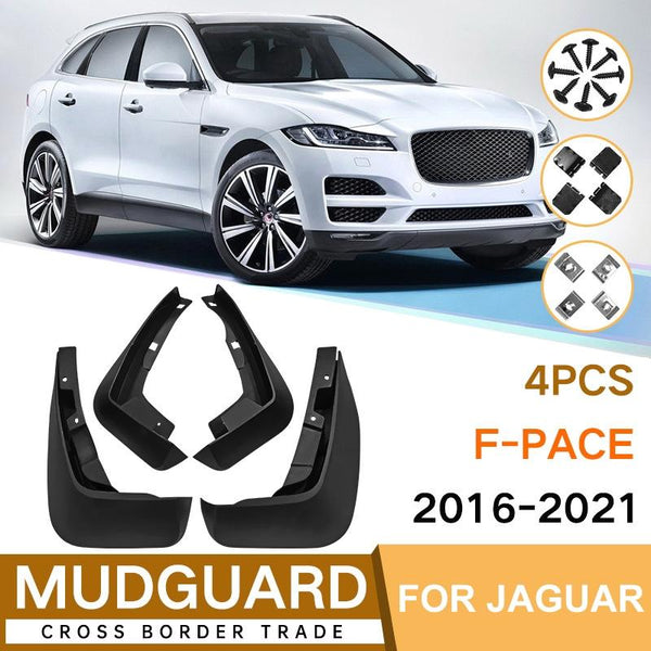 For Jaguar Pace 2016 2021 4Pcs / Set Car Auto Soft Plastic Splash Flaps Fender Guard Fenders & Mud Guards