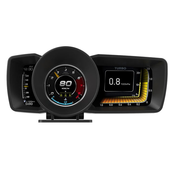 Car Obd2 + Locator Technology Mode Hud Head Up Display Fault Elimination Code Other Instruments & Gauges