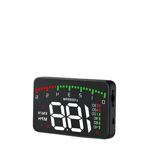 3.5 Inch Vehicle Head Up Display Car Speed Engine Revs Water Temp Voltage Mileage Other Instruments & Gauges