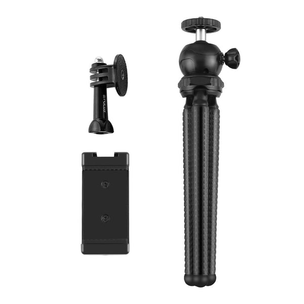 Flexible Mini Octopus Tripod With Ball Head And Phone Clamp For Audio Video Use Tripods & Monopods