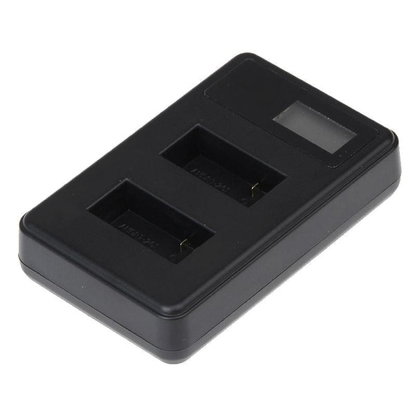 Lcd Screen Dual Battery Charger For Gopro Hero3 With Charging Capacity Display Chargers & Cradles
