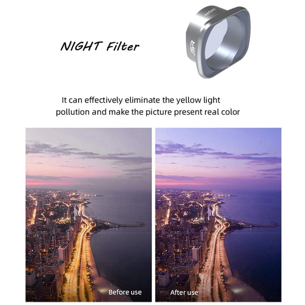Aluminum Alloy Light Pollution Filter For Dji Fpv Camera Drone Accessories