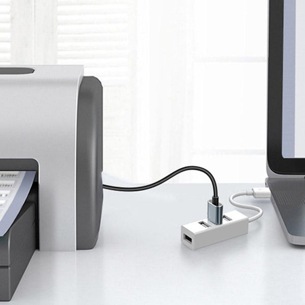 4 Port Usb 2.0 Hub For Apple Computers White Usb Cables Hubs & Adapters