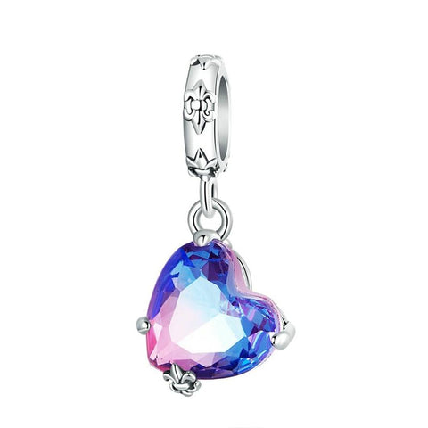 Retro Love Diy Bracelet With Beaded Accents Charms & Pendants