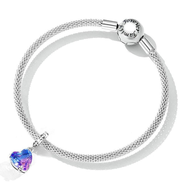 Retro Love Diy Bracelet With Beaded Accents Charms & Pendants