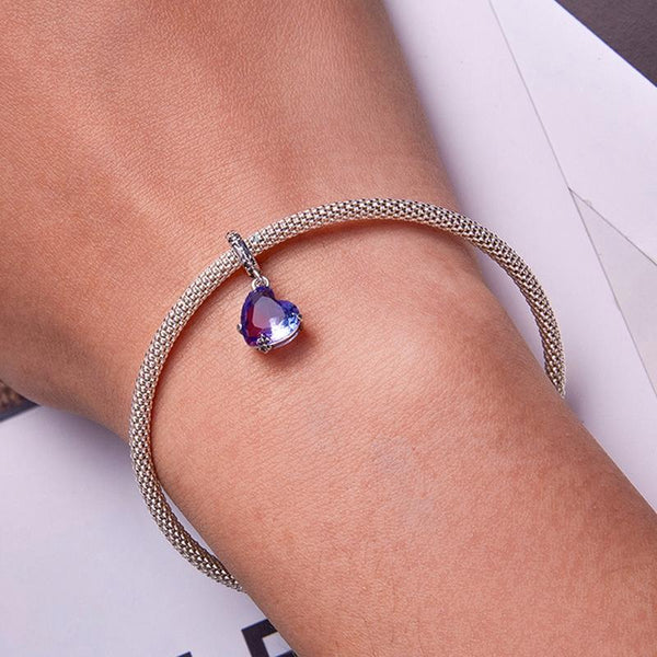 Retro Love Diy Bracelet With Beaded Accents Charms & Pendants