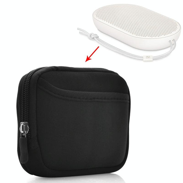 2 Pack Soft Nylon Protective Bags For & O Beoplay P2 Portable Bluetooth Speaker Bags Skins & Travel Cases