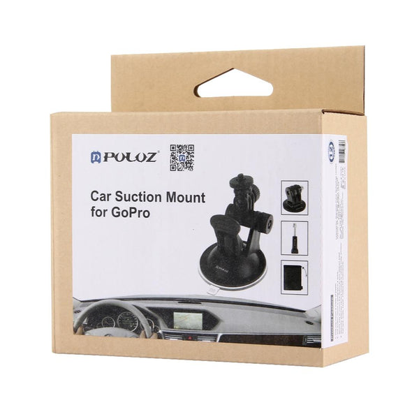 Universal Suction Cup Mount For Action Cameras With Tripod Adapter And Storage Bag Other Camera & Photo Accs