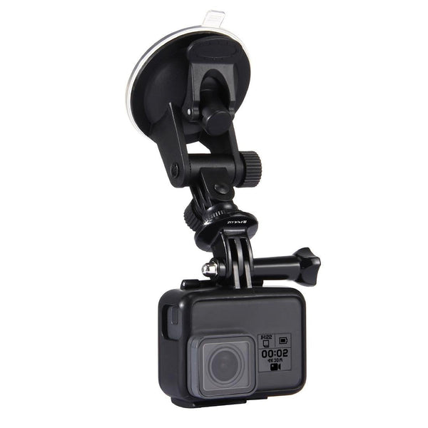 Universal Suction Cup Mount For Action Cameras With Tripod Adapter And Storage Bag Other Camera & Photo Accs