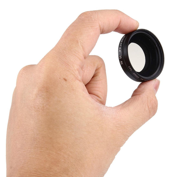 Xiaomi Xiaoyi Yi Ii 4K Action Camera With 37Mm Cpl Filter And Lens Cap Camera Drone Accessories